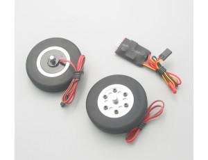 JP Hobby 65mm x 16mm Electric Brake System With 5.0mm Wheel Shaft - Slot Type